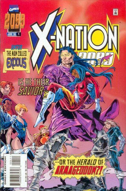 X-Nation 2099 First Blood |  Issue#4 | Year:1996 | Series: X-Men | Pub: Marvel Comics |