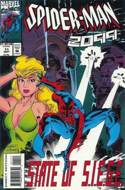 Spider-Man 2099, Vol. 1 Under Siege |  Issue#11A | Year:1993 | Series:  | Pub: Marvel Comics |