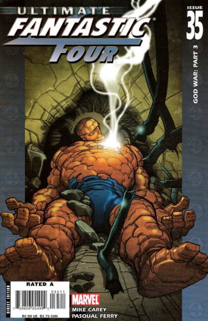 Ultimate Fantastic Four God War |  Issue#35 | Year:2006 | Series: Fantastic Four | Pub: Marvel Comics | Pasqual Ferry Regular