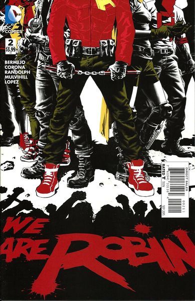 We Are Robin We Are...Robin! Part Two |  Issue#2A | Year:2015 | Series:  | Pub: DC Comics | Amanda Conner Regular Cover