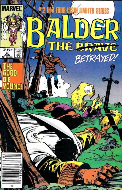 Balder The Brave Balder the Betrayed |  Issue#2B | Year:1985 | Series:  | Pub: Marvel Comics | Newsstand Edition