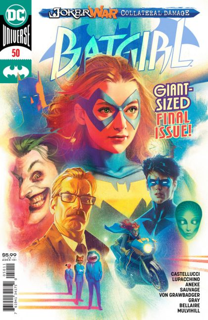 Batgirl, Vol. 5 Joker War: Collateral Damage - Little Wonders / Stay Centered / Game Night |  Issue#50A | Year:2020 | Series:  | Pub: DC Comics | Regular Joshua Middleton Cover