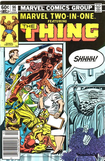 Marvel Two-In-One, Vol. 1 Visiting Hours! |  Issue#96B | Year:1983 | Series: Marvel Two-In-One | Pub: Marvel Comics | Newsstand Edition
