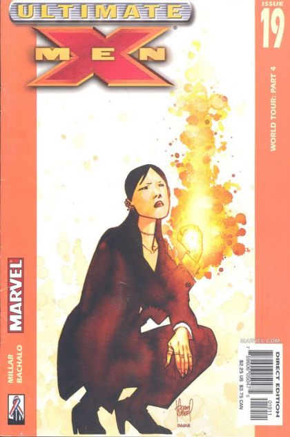 Ultimate X-Men, Vol. 1 World Tour, Part 4 |  Issue#19A | Year:2002 | Series: X-Men | Pub: Marvel Comics | Direct Edition