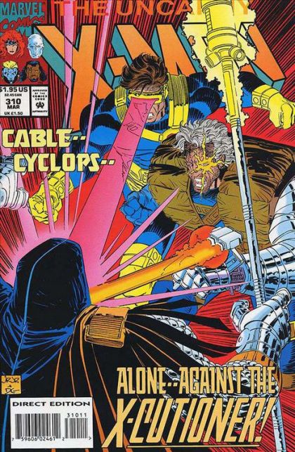 Uncanny X-Men, Vol. 1 ...Show Me the Way to Go Home... |  Issue#310A | Year:1994 | Series: X-Men | Pub: Marvel Comics | Direct Edition