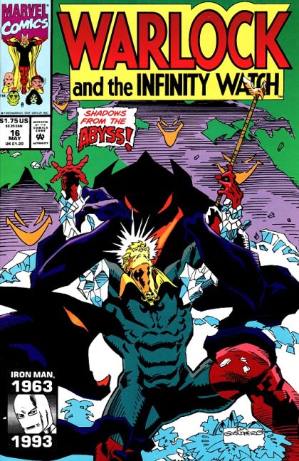 Warlock and the Infinity Watch Abyss |  Issue#16A | Year:1993 | Series: Warlock | Pub: Marvel Comics | Direct Edition