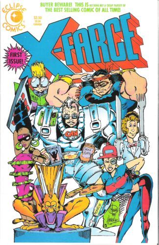 X-Farce  |  Issue#1 | Year:1992 | Series:  | Pub: Eclipse Comics |