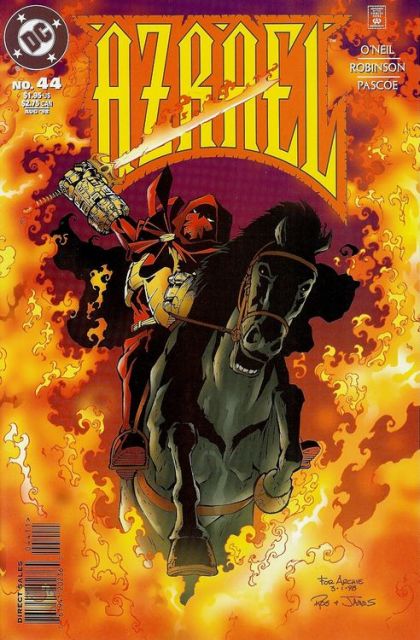 Azrael, Vol. 1 Angel And The Beast, Part 1: The Crash |  Issue#44 | Year:1998 | Series:  | Pub: DC Comics |