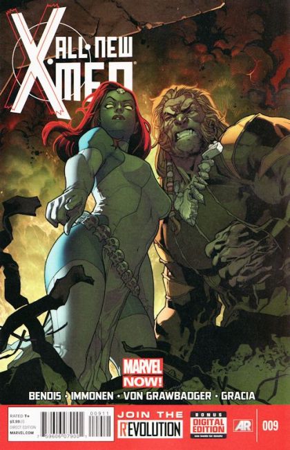 All-New X-Men, Vol. 1  |  Issue#9A | Year:2013 | Series: X-Men | Pub: Marvel Comics | Regular Stuart Immonen Cover