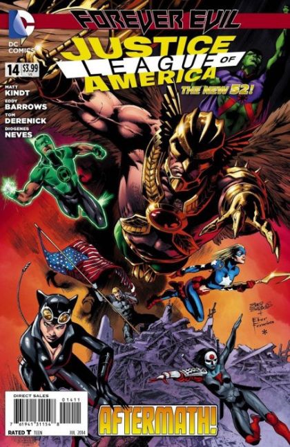 Justice League of America, Vol. 3 Forever Evil - Debrief |  Issue#14A | Year:2014 | Series: Justice League | Pub: DC Comics |