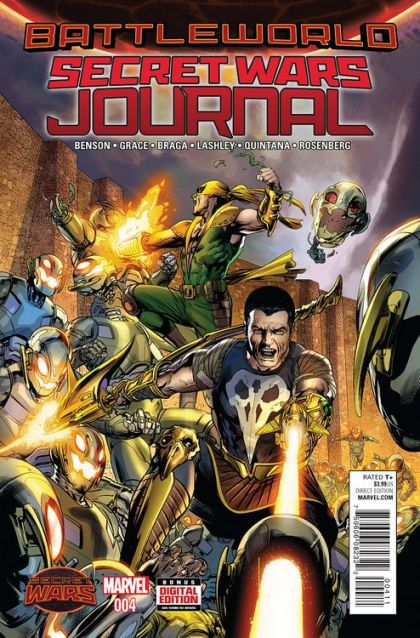 Secret Wars Journal Secret Wars: Battleworld - Primary Function / Another Last Stand |  Issue#4 | Year:2015 | Series: Secret Wars | Pub: Marvel Comics | Stephen Thompson Regular Cover