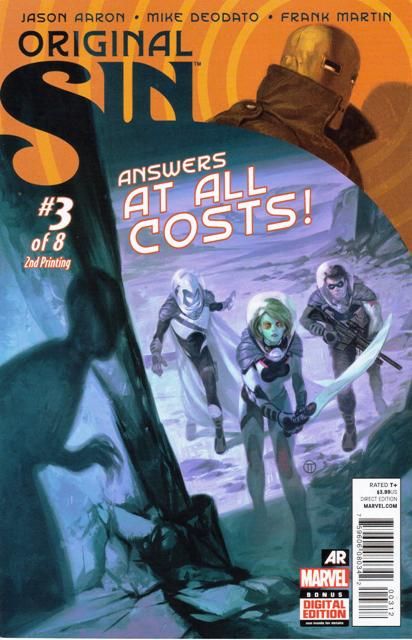 Original Sin Original Sin - Trust No One, Not Even Yourself |  Issue#3E | Year:2014 | Series:  | Pub: Marvel Comics | 2nd Printing