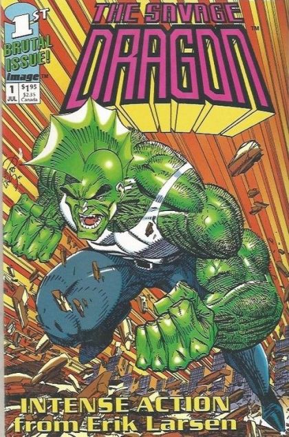 Savage Dragon, Vol. 1 Baptism Of Fire |  Issue#1A | Year:1992 | Series: The Savage Dragon | Pub: Image Comics | Regular Edition