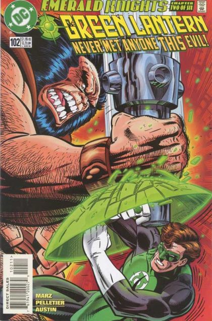 (Signed by RON MARZ) Green Lantern, Vol. 3 Emerald Knights, Part 2: Old Friends |  Issue#102A | Year:1998 | Series: Green Lantern | Pub: DC Comics | Direct Edition
