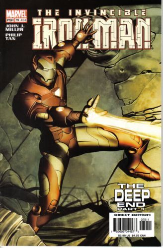 Iron Man, Vol. 3 The Deep End, Part 1: Meeting Hall |  Issue#79A | Year:2004 | Series: Iron Man | Pub: Marvel Comics | Direct Edition