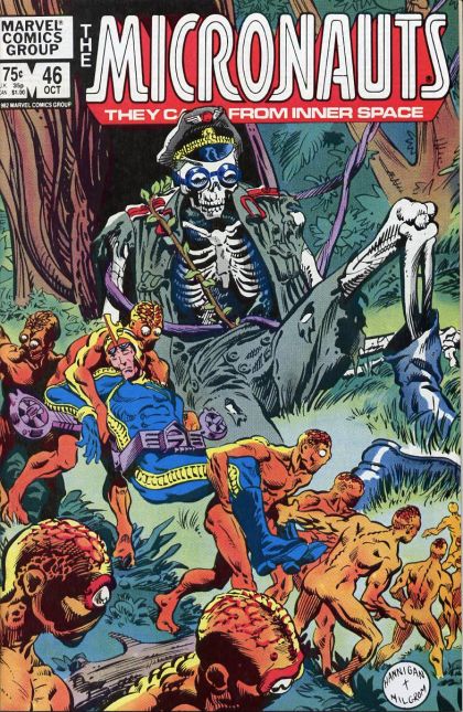 Micronauts, Vol. 1 Adrift |  Issue#46 | Year:1982 | Series: Micronauts | Pub: Marvel Comics |