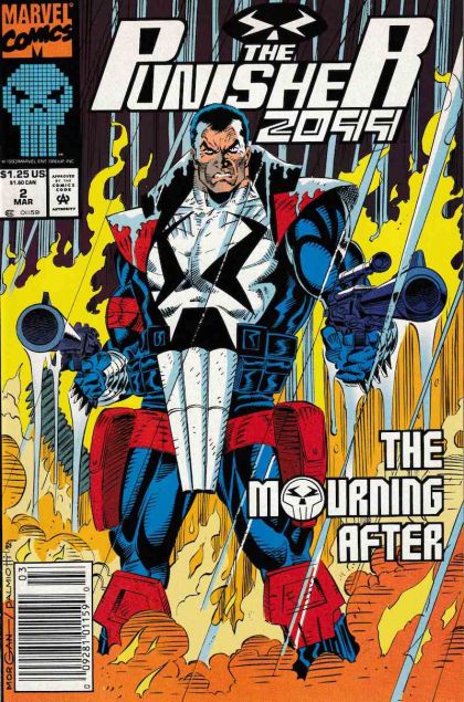 Punisher 2099, Vol. 1 The Mourning After |  Issue#2B | Year:1993 | Series: Punisher | Pub: Marvel Comics | Newsstand Edition