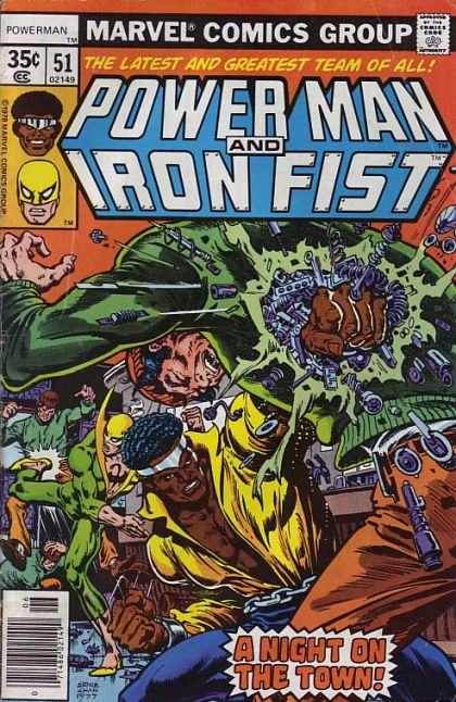 Power Man And Iron Fist, Vol. 1 A Night On the Town |  Issue#51A | Year:1978 | Series: Power Man and Iron Fist | Pub: Marvel Comics |