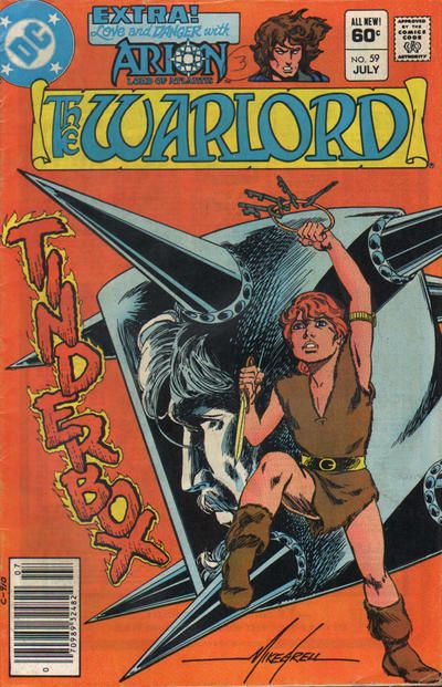 Warlord, Vol. 1 Tinderbox / Of Lovers and Demons and Sorcerous Things |  Issue#59B | Year:1982 | Series: Warlord | Pub: DC Comics | Newsstand Edition