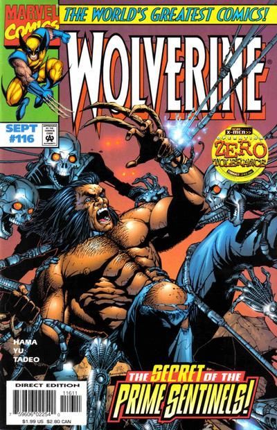 Wolverine, Vol. 2 Operation: Zero Tolerance - What The Blind Man Saw |  Issue#116A | Year:1997 | Series: Wolverine | Pub: Marvel Comics | Direct Edition