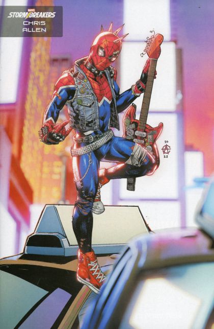 Edge of Spider-Verse, Vol. 4 New Toys / The Glitch / Prologue |  Issue#1D | Year:2024 | Series:  | Pub: Marvel Comics | Chris Allen Stormbreakers Variant