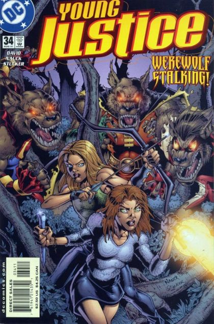 Young Justice, Vol. 1 Bright Lights, Big Teeth, Grandma |  Issue#34 | Year:2001 | Series: Teen Titans | Pub: DC Comics |