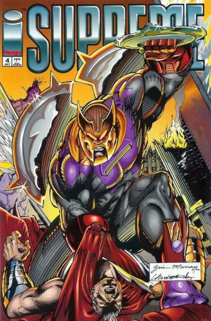 Supreme The Power Of Khrome |  Issue#4A | Year:1993 | Series: Supreme | Pub: Image Comics | Direct Edition