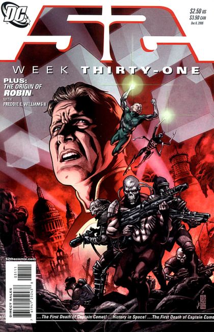 52 52 - Human Resources / The Origin of Robin |  Issue#31 | Year:2006 | Series:  | Pub: DC Comics | J.G. Jones Regular