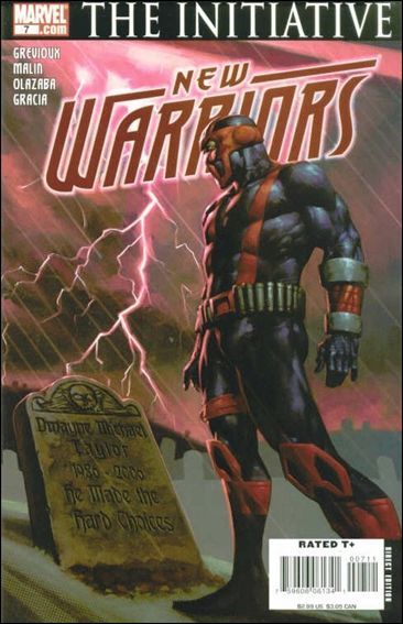 New Warriors, Vol. 4 The Initiative - Defiant, Part Seven |  Issue#7 | Year:2008 | Series: New Warriors | Pub: Marvel Comics | Nic Klein Regular
