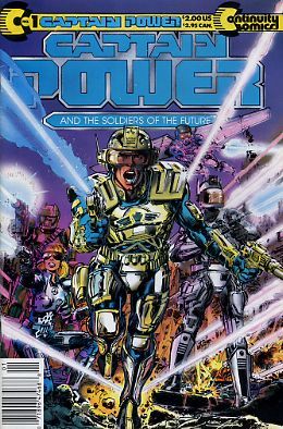Captain Power and the Soldiers of the Future  |  Issue#1B | Year:1988 | Series:  | Pub: Continuity Comics | Newsstand Edition