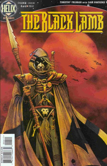 The Black Lamb They Saved Walt Whitman's Brain |  Issue#4 | Year:1997 | Series: The Black Lamb | Pub: DC Comics |