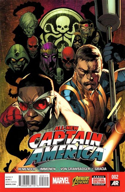 All-New Captain America  |  Issue#2A | Year:2014 | Series: Captain America | Pub: Marvel Comics | Regular Stuart Immonen Cover