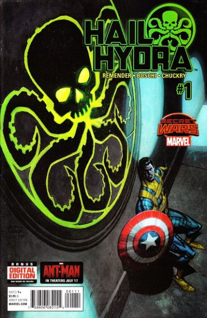 Hail Hydra  |  Issue#1A | Year:2015 | Series:  | Pub: Marvel Comics | Regular Andrew Robinson Cover