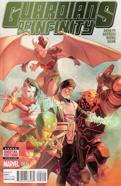 Guardians of Infinity Millennium, Part Two / Lonely Days and Space Knights |  Issue#2A | Year:2016 | Series: Guardians of the Galaxy | Pub: Marvel Comics | Jamal Campbell Regular Cover