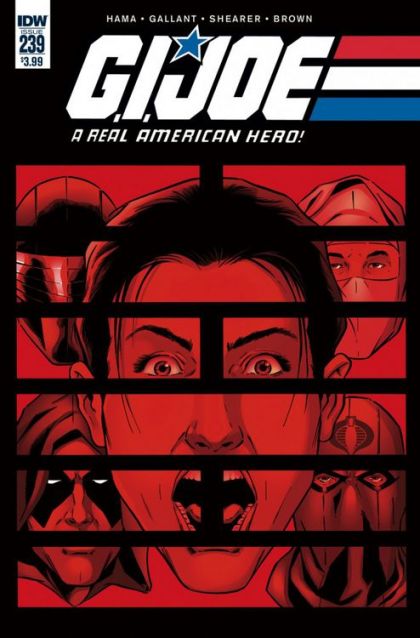 G.I. Joe: A Real American Hero (IDW), Vol. 1  |  Issue#239A | Year:2017 | Series: G.I. Joe | Pub: IDW Publishing | Regular Cover S L Gallant