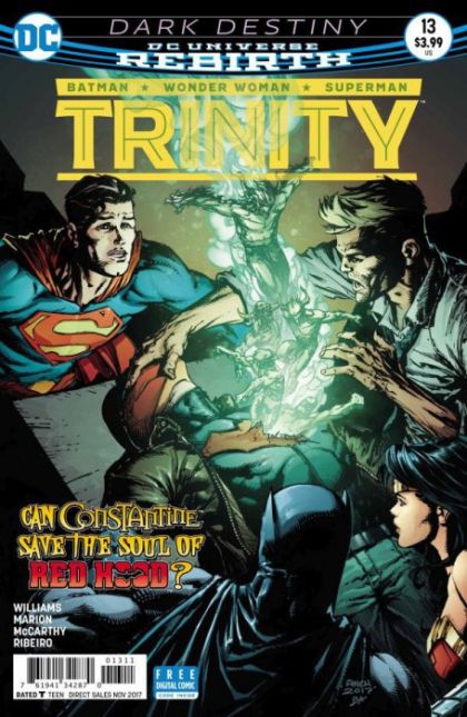 Trinity, Vol. 2 Dark Destiny, Part Two |  Issue#13A | Year:2017 | Series:  | Pub: DC Comics | Regular David Finch Cover