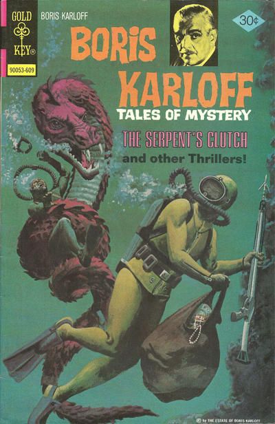 Boris Karloff Tales of Mystery The Serpent's Clutch |  Issue#70B | Year:1976 | Series: Horror Anthology | Pub: Western Publishing Co. | Newsstand Edition