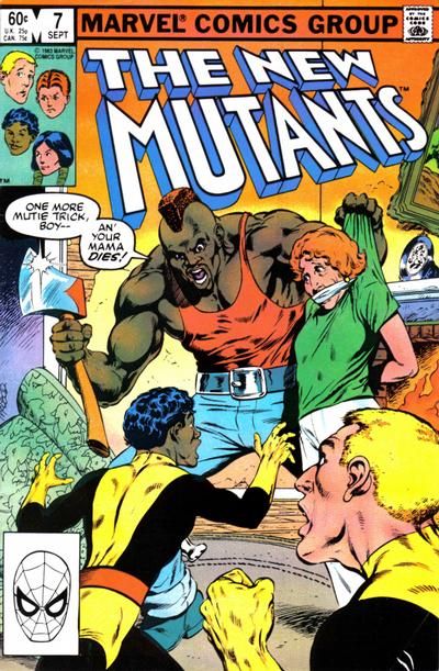 New Mutants, Vol. 1 Flying Down to Rio! |  Issue#7A | Year:1983 | Series: New Mutants | Pub: Marvel Comics | Direct Edition