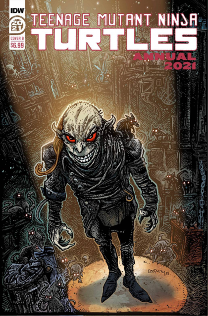Teenage Mutant Ninja Turtles Annual 2021  |  Issue#1B | Year:2021 | Series: Teenage Mutant Ninja Turtles | Pub: IDW Publishing | Kevin Eastman Variant