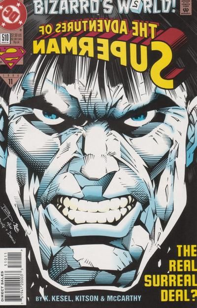 The Adventures of Superman Bizarro's World - Bizarro World |  Issue#510A | Year:1994 | Series: Superman | Pub: DC Comics | Direct Edition