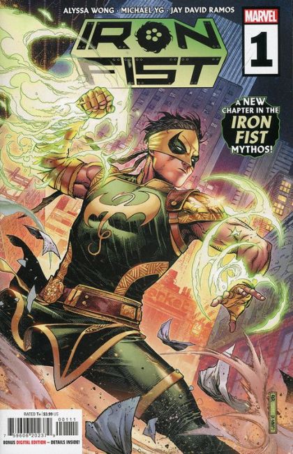 Iron Fist, Vol. 6  |  Issue#1A | Year:2022 | Series: Iron Fist | Pub: Marvel Comics | Jim Cheung Regular