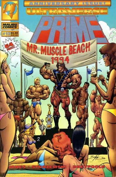 Prime, Vol. 1 Kutt To The Quick |  Issue#12 | Year:1994 | Series: Prime | Pub: Malibu Comics | Flipbook - Ultraverse Premiere #3