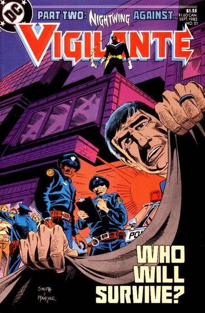 Vigilante, Vol. 1 Shadow of a Madman |  Issue#21 | Year:1985 | Series: Vigilante | Pub: DC Comics |
