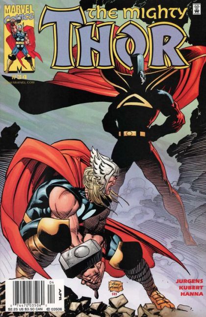 Thor, Vol. 2 Man of Tomorrow |  Issue#34B | Year:2001 | Series: Thor | Pub: Marvel Comics | Newsstand Edition