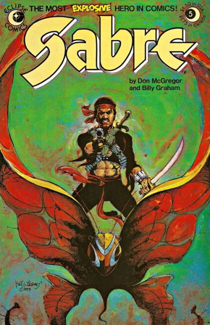Sabre An Exploitation of Everything Dear, Part 3: Flight |  Issue#5 | Year:1983 | Series:  | Pub: Eclipse Comics | Kent Williams Regular