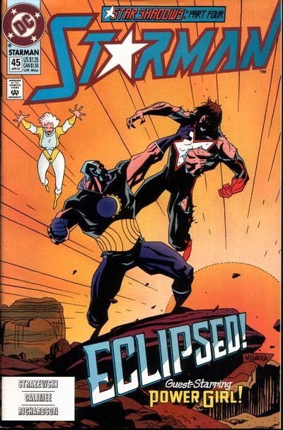 Starman, Vol. 1 Star Shadows, Starlight, Star Bright! |  Issue#45A | Year:1992 | Series: Starman | Pub: DC Comics | Direct Edition