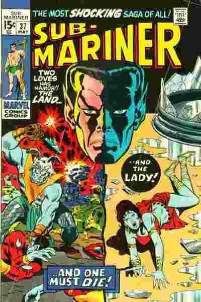 Sub-Mariner, Vol. 1 The Way To Dusty Death! |  Issue#37A | Year:1971 | Series: Sub-Mariner | Pub: Marvel Comics |