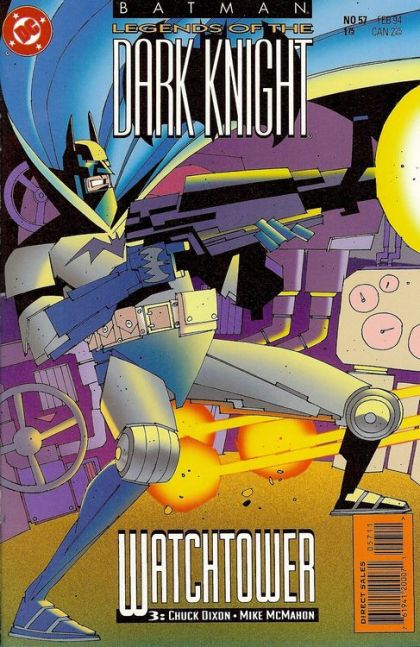 Batman: Legends of the Dark Knight Watchtower, Part 3 |  Issue#57A | Year:1993 | Series:  | Pub: DC Comics | Direct Edition