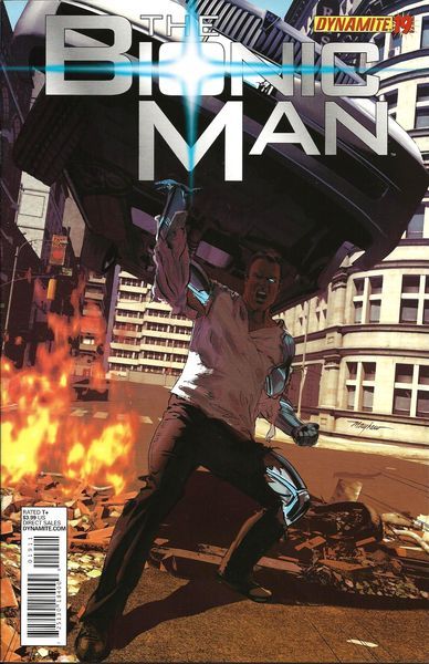 The Bionic Man Desert Deathtrap, Part 3: Best Laid Plans |  Issue#19A | Year:2013 | Series:  | Pub: Dynamite Entertainment | Mike Mayhew Cover