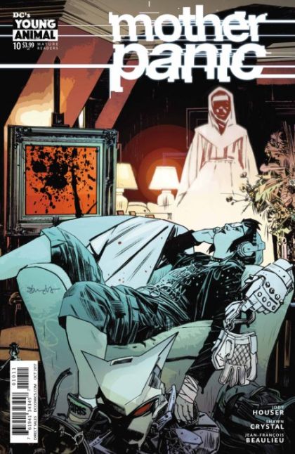 Mother Panic Under The Skin, Part 1 |  Issue#10A | Year:2017 | Series:  | Pub: DC Comics | Regular Tommy Lee Edwards Cover